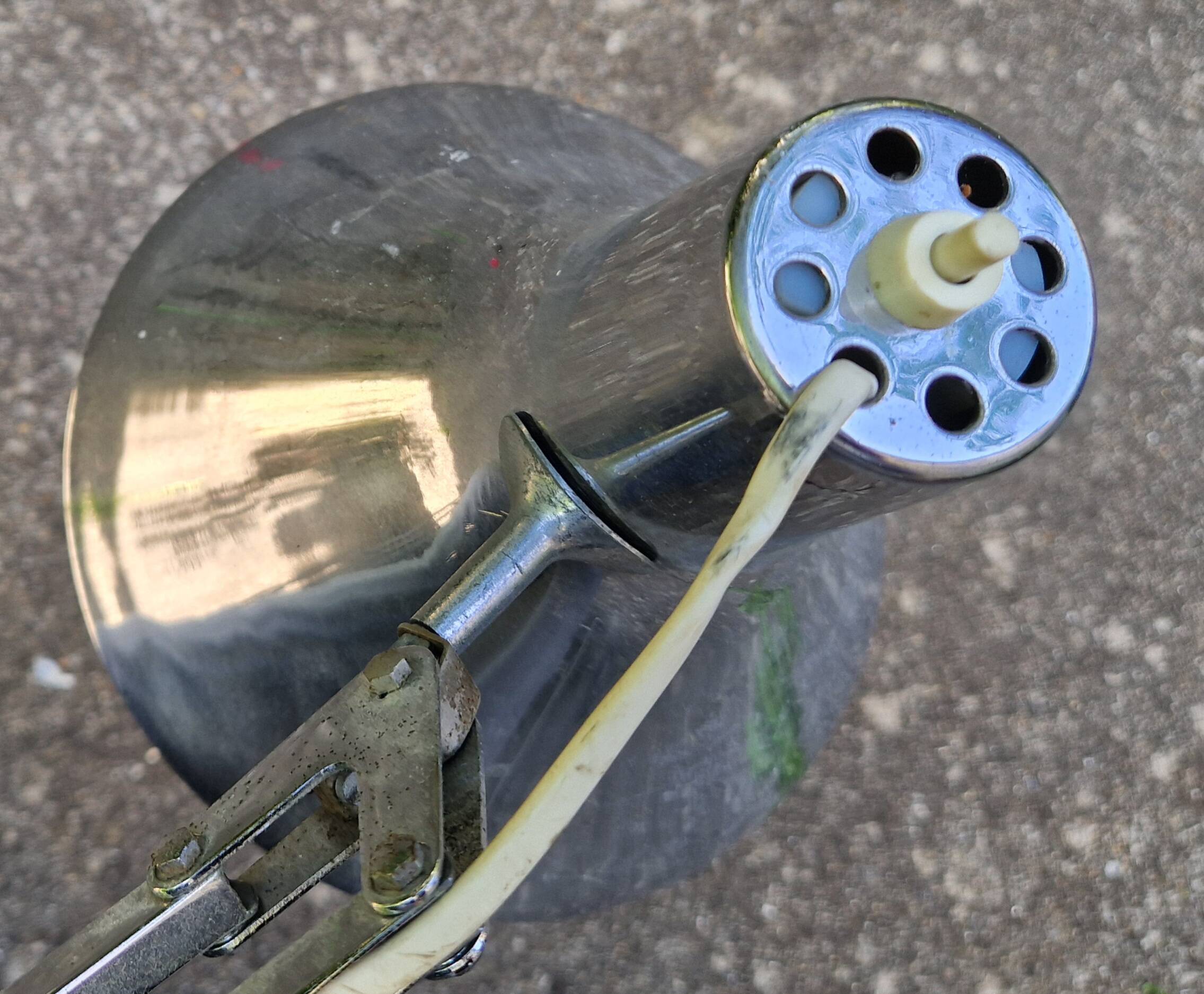 LUXO Jac Jacobsen EO 1961 chrome articulated lamp