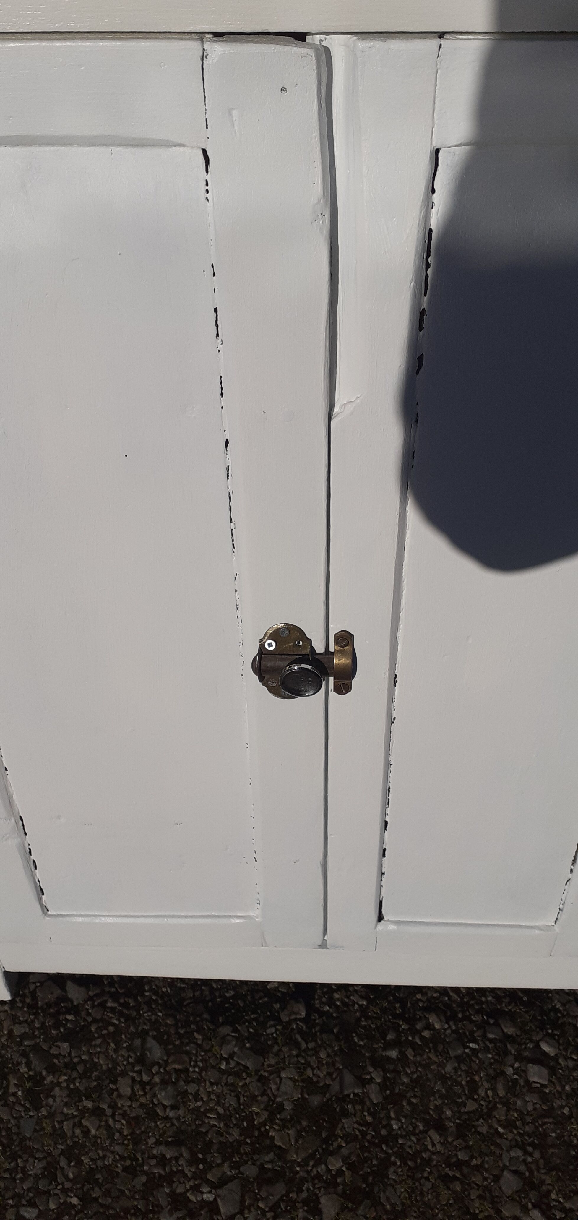 2-door Parisian buffet 1 white drawer