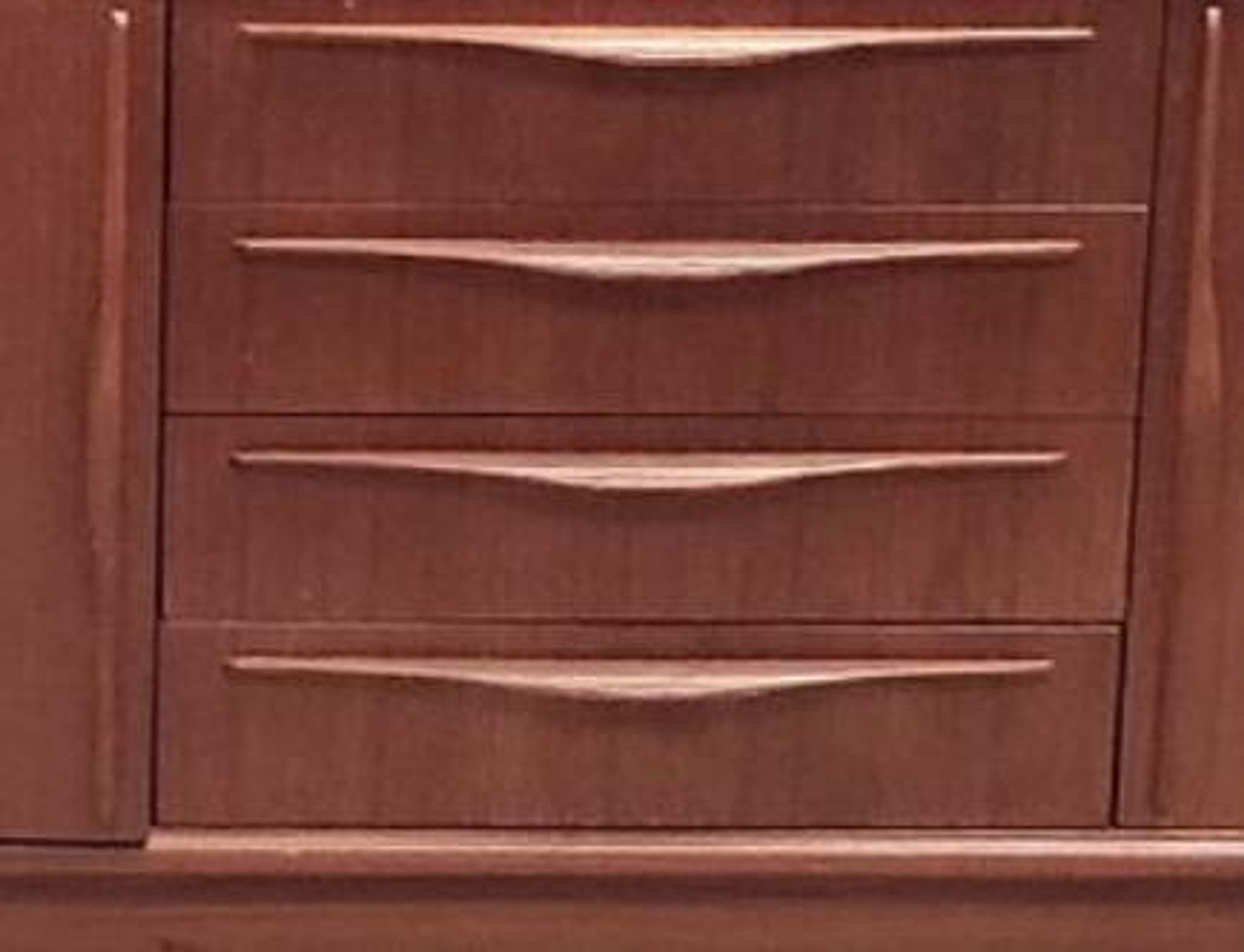 Enfilade scandinave vintage en teck
