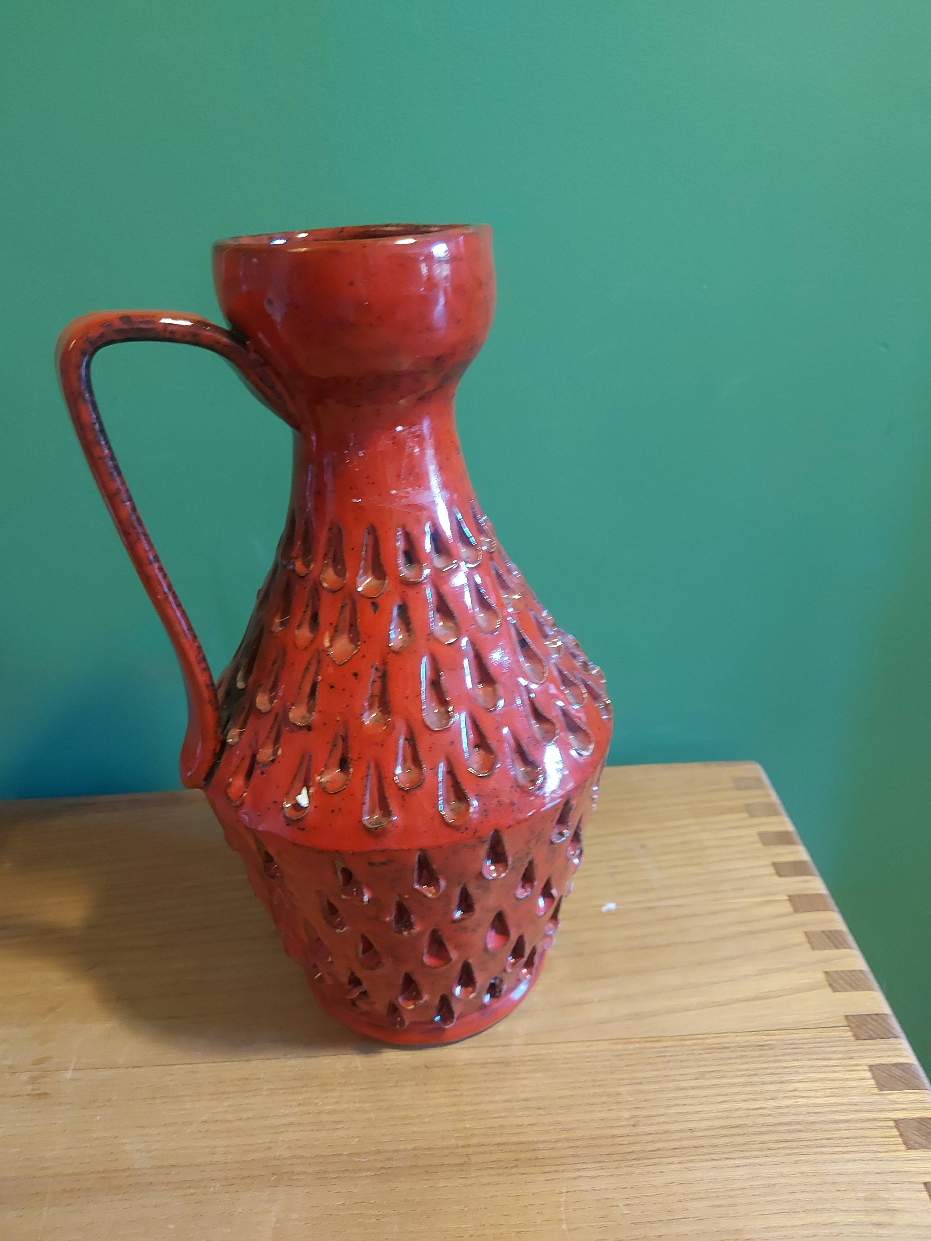 Pichet fraise en céramique Fratelli Fanciullaci