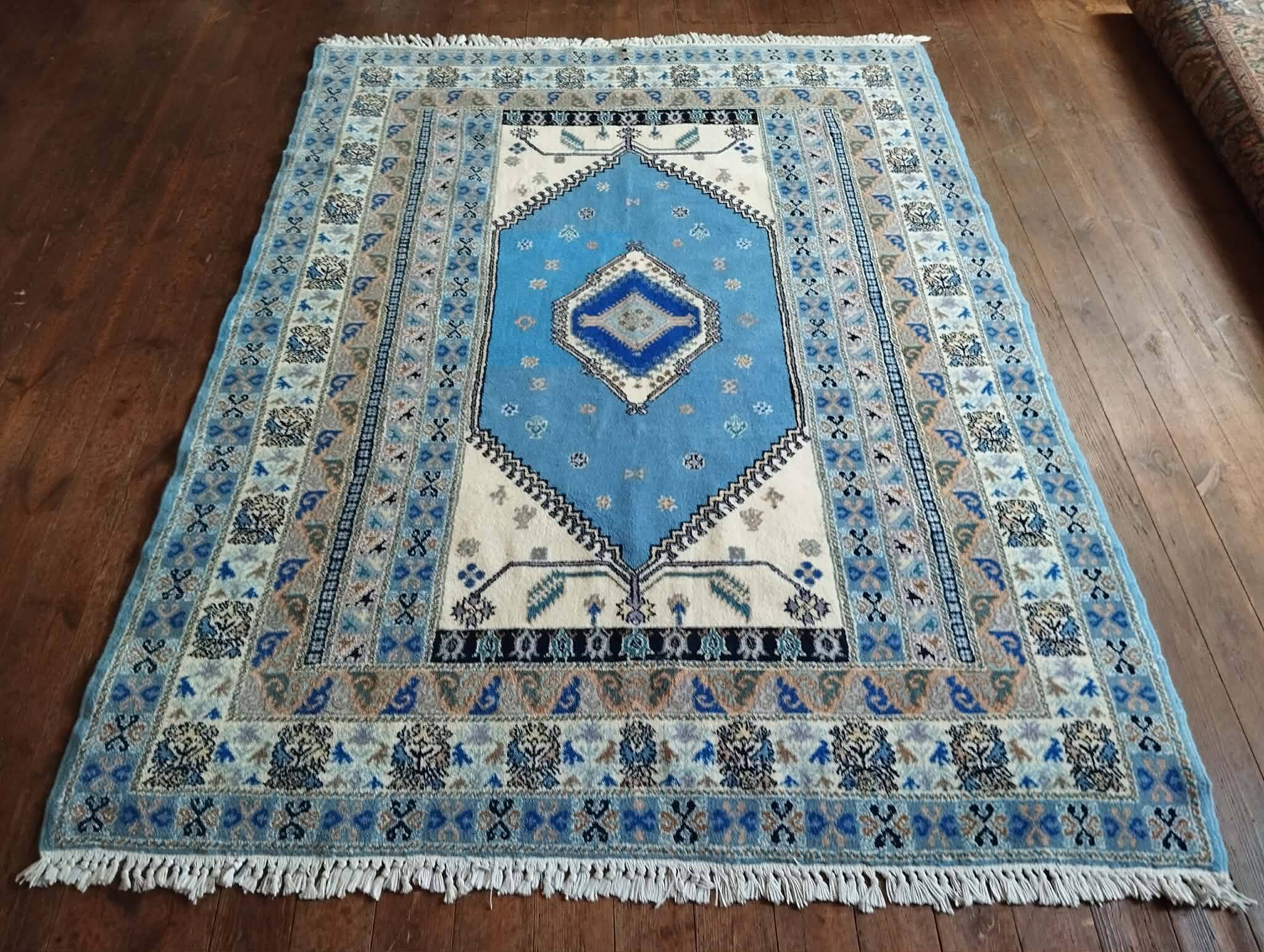 Handmade Berber Carpet Fes 245x178cm