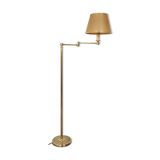 Brass e-reader floor lamp