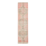 3x12 rustic red turkish runner rug, 88x364cm