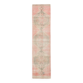3x12 rustic red turkish runner rug, 88x364cm