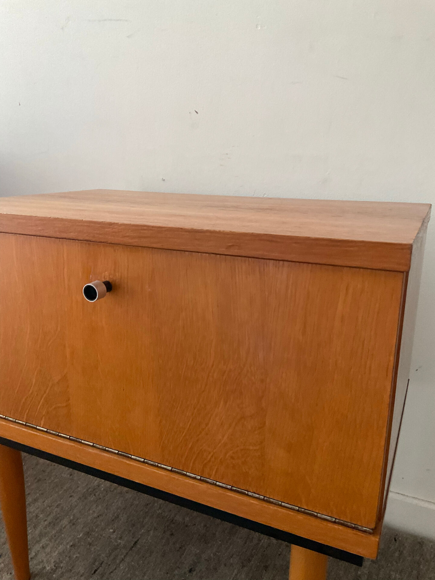 Table de Chevet vintage en teck années 60-70