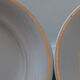 Set of 6 flat plates Villeroy and Boch Mettlach, Lucien Engel