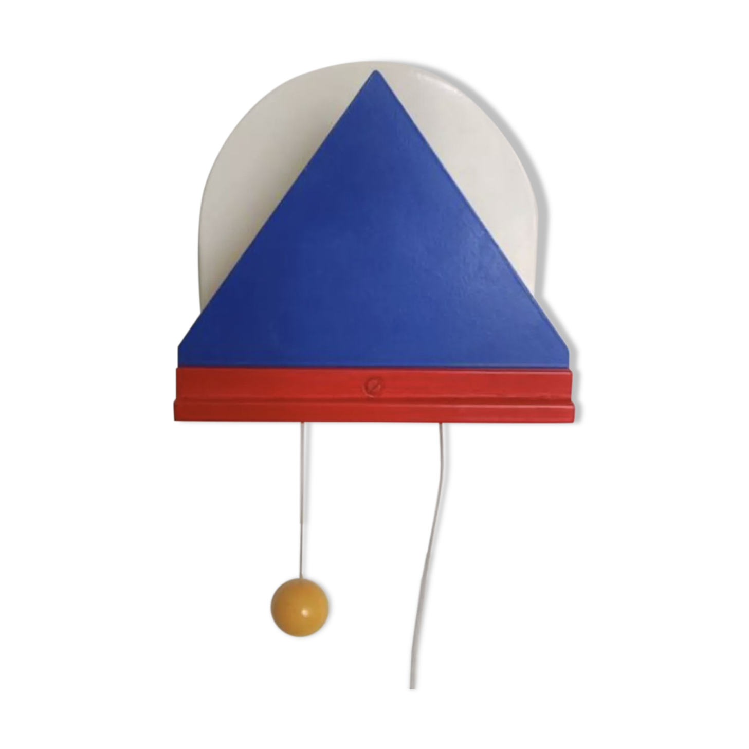 Applique murale vintage Ikea style Memphis, 1980