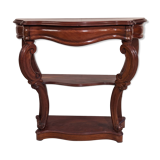 Mahogany console