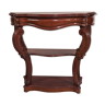 Mahogany console