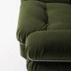 Vintage olive green modular sofa, Italy, 1970s