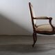 Pair of Vintage Danish Antique 18th century Lounge Chair, style of Louis XV
