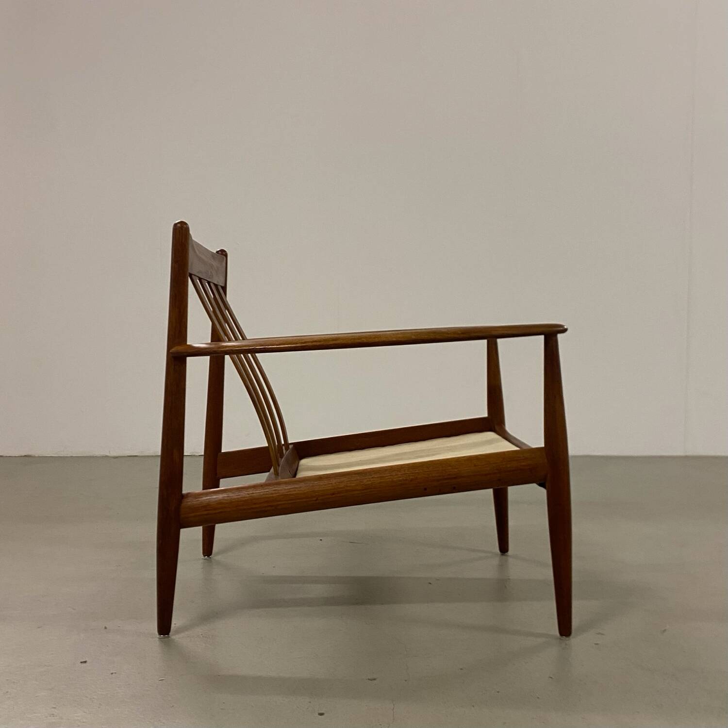 2x Teak Easy Chair by Grete Jalk 60s Denmark