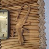 Kiple clock, made of bamboo and balls, 1960s