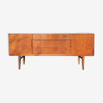 Teak enfilade, Scandinavian design from the 1960s/70s