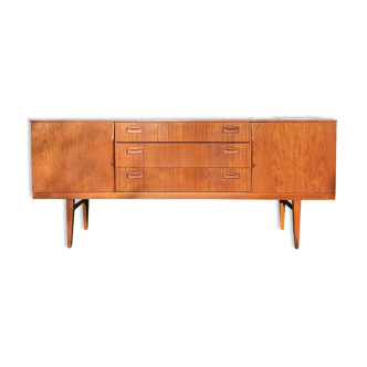 Teak enfilade, Scandinavian design from the 1960s/70s