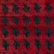Vintage Handmade Turkish Tulu Rug with Serrated Leaf Design, 100% Wool