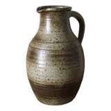 Large pyrite stoneware pitcher Le Cep