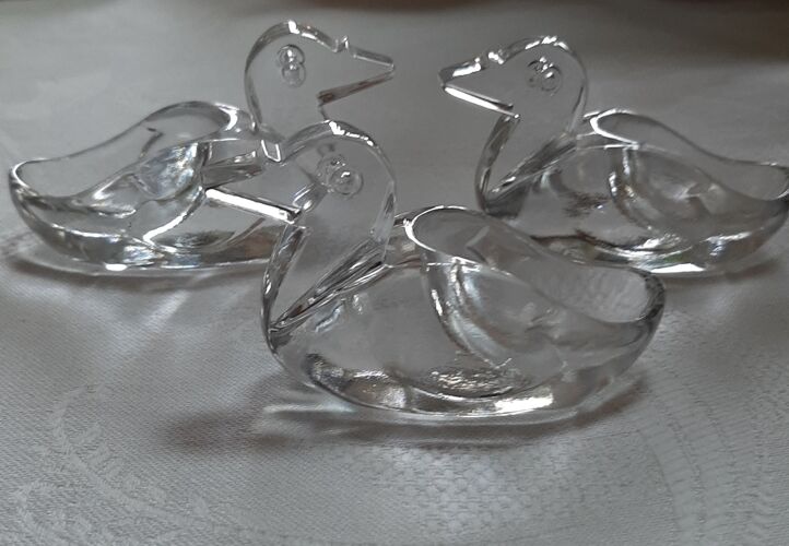Baccarat crystal table salters