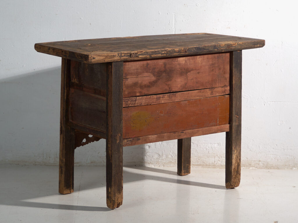 Antique Chinese console with openwork decoration – China, circa 1900