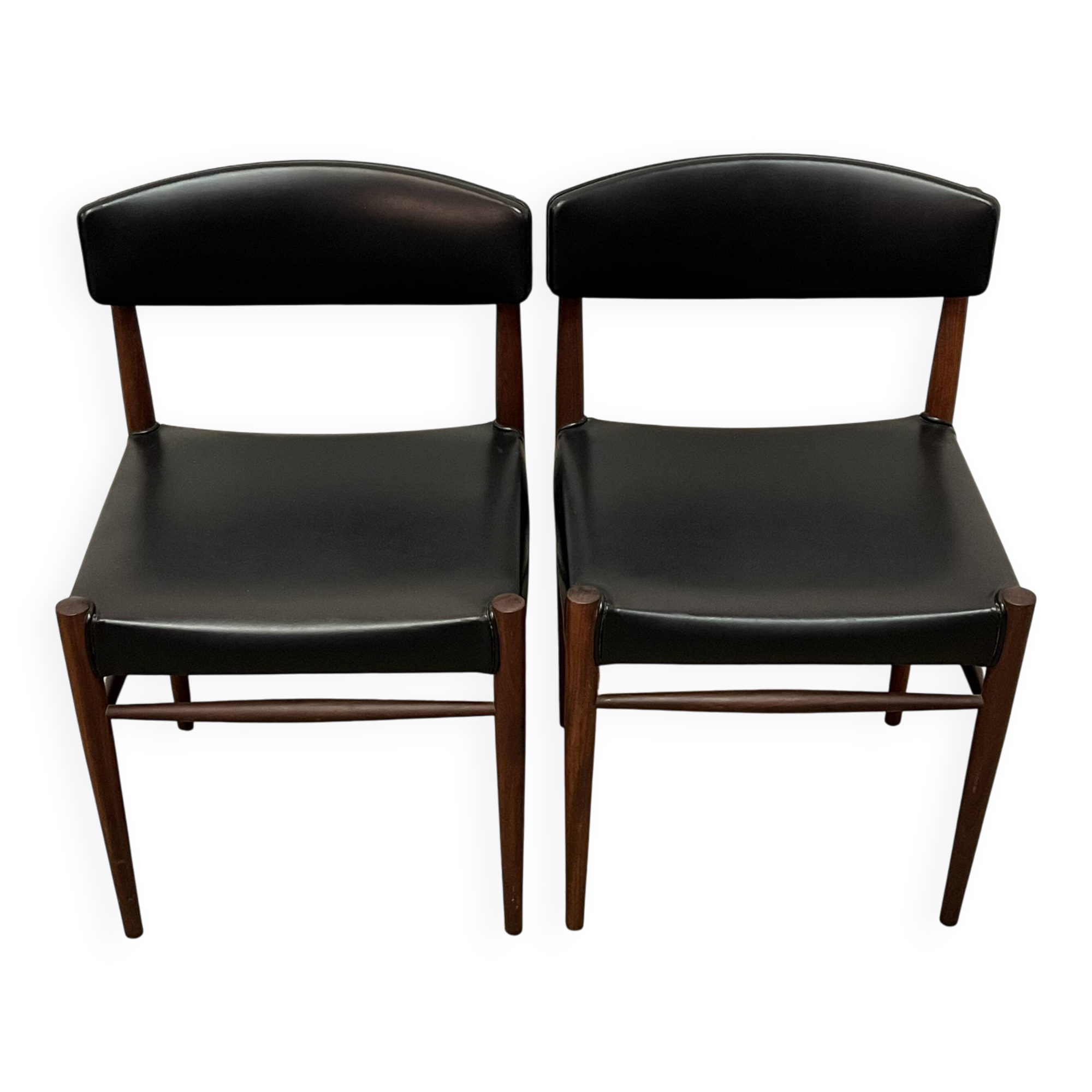 Paire de chaises style scandinave