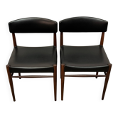Paire de chaises style scandinave