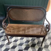 Thonet bench from the early 20th century