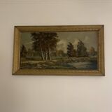 Pierre mollin landscape canvas
