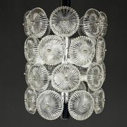Vintage crystal chandelier Dandelion, Italy, 1960s