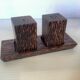 Salière et poivrier sel et poivre en bois