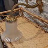 Bronze wall lamp