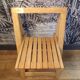 Italian folding chair