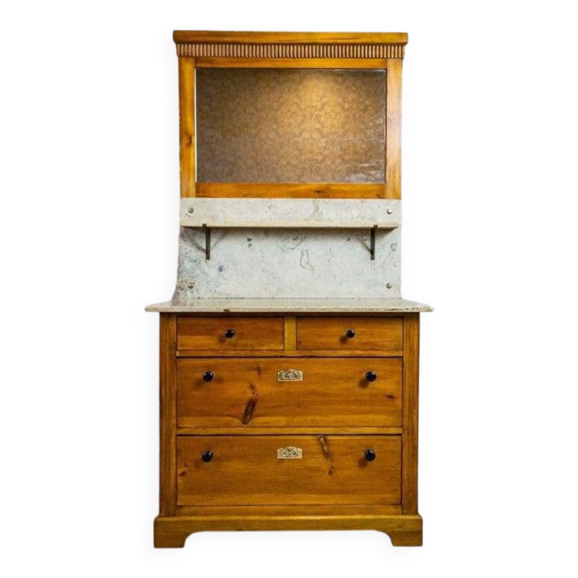 Art Nouveau Pine Dresser, 1910