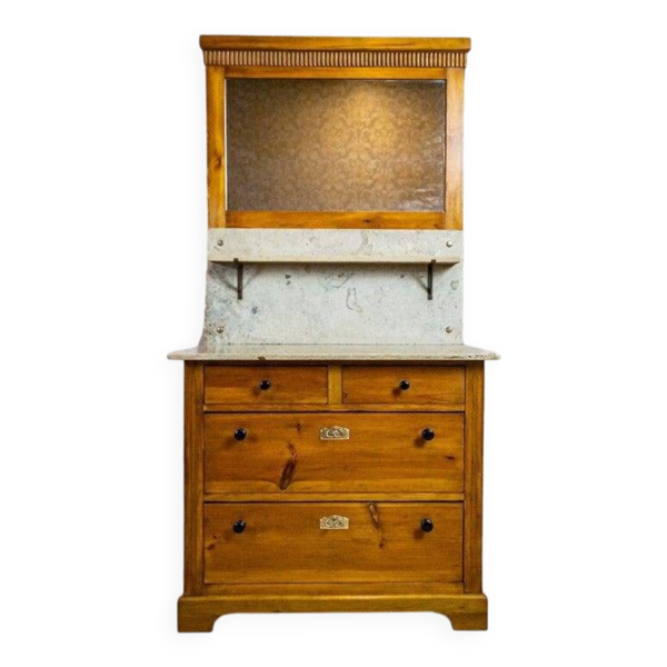 Commode en pin Art Nouveau, 1910