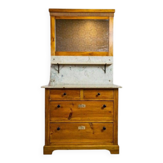 Art Nouveau Pine Dresser, 1910