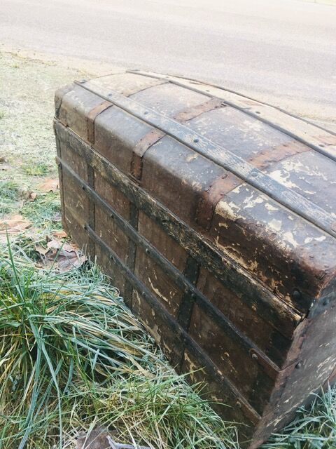 Old pirate chest 1880s