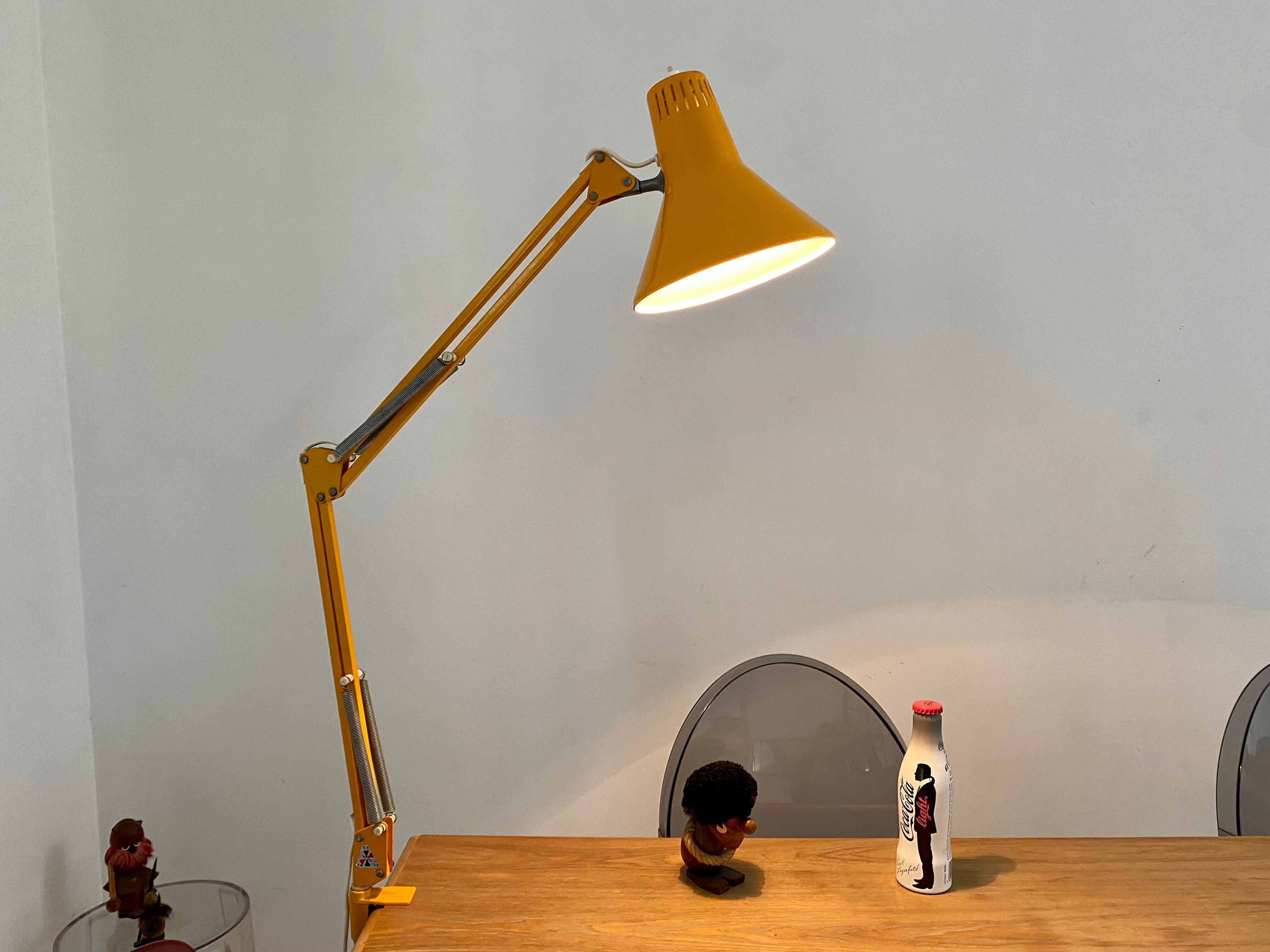 Desk lamp architect Twist t1 vintage Italian design 70