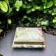 Ashtray, onyx box from the 1960s, vintage Italy.