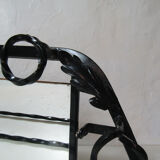 Porte manteau en métal fer forgé