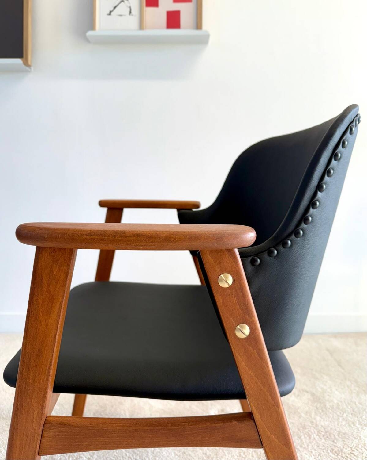 Chaise Cees Braakman restaurées