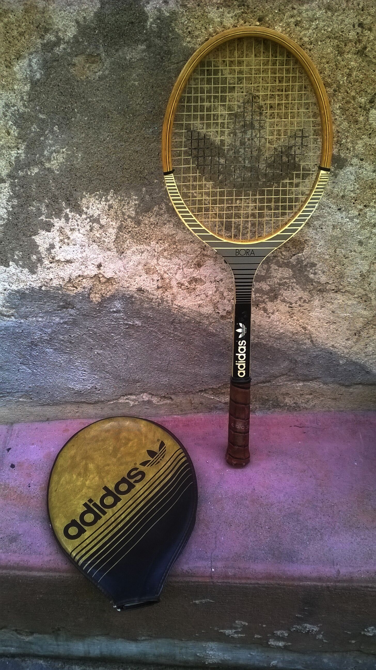 Raquette de tennis vintage