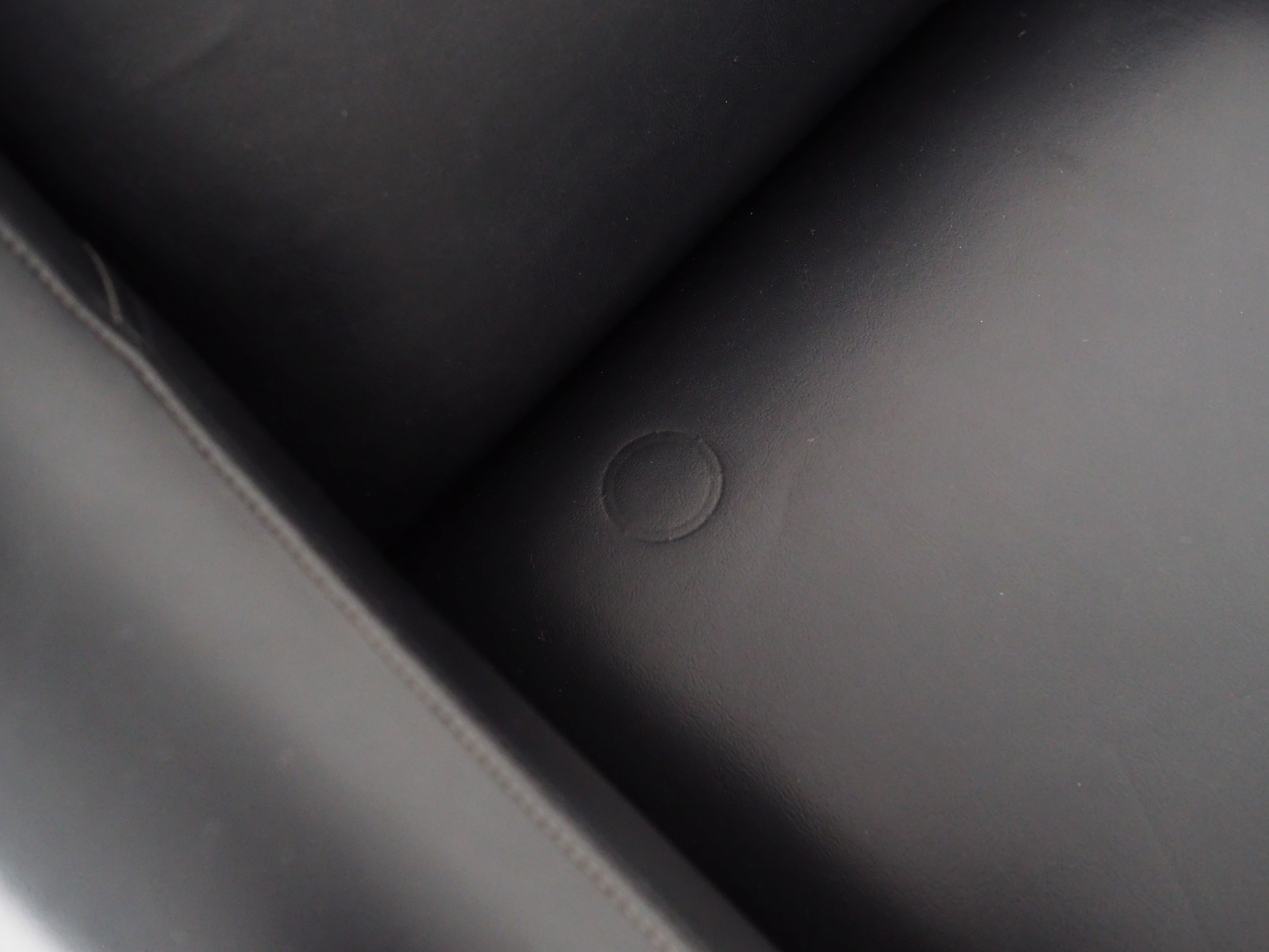 Leather armchair, Danish design, 1970s, production: Denmark