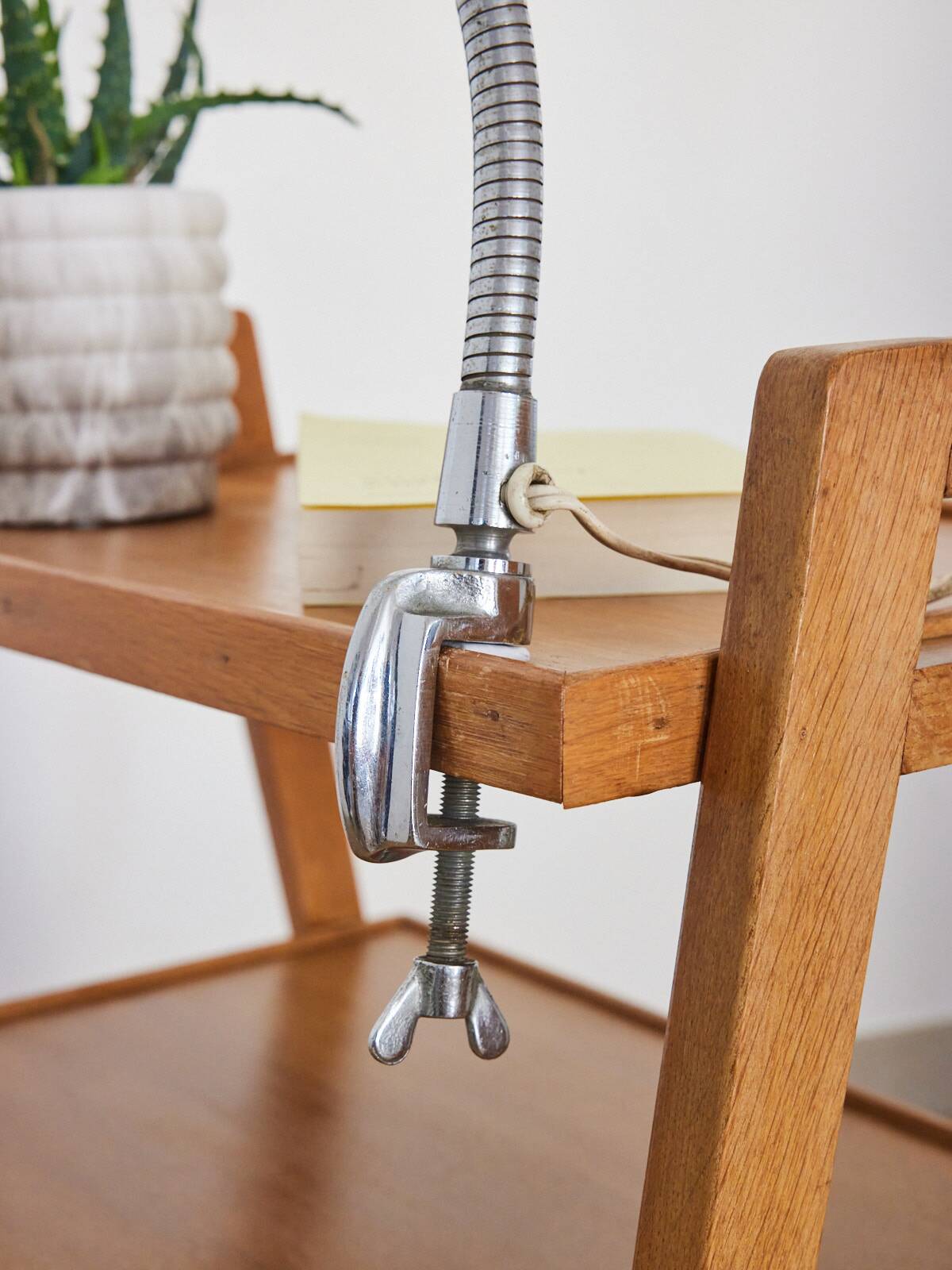 Industrial desk lamp