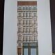 Charme de Marseille lot de 12 grandes lithographies bâtiments C. d'Ortoli