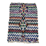 Colorful Boucherouite Moroccan rug - 240 x 165 cm