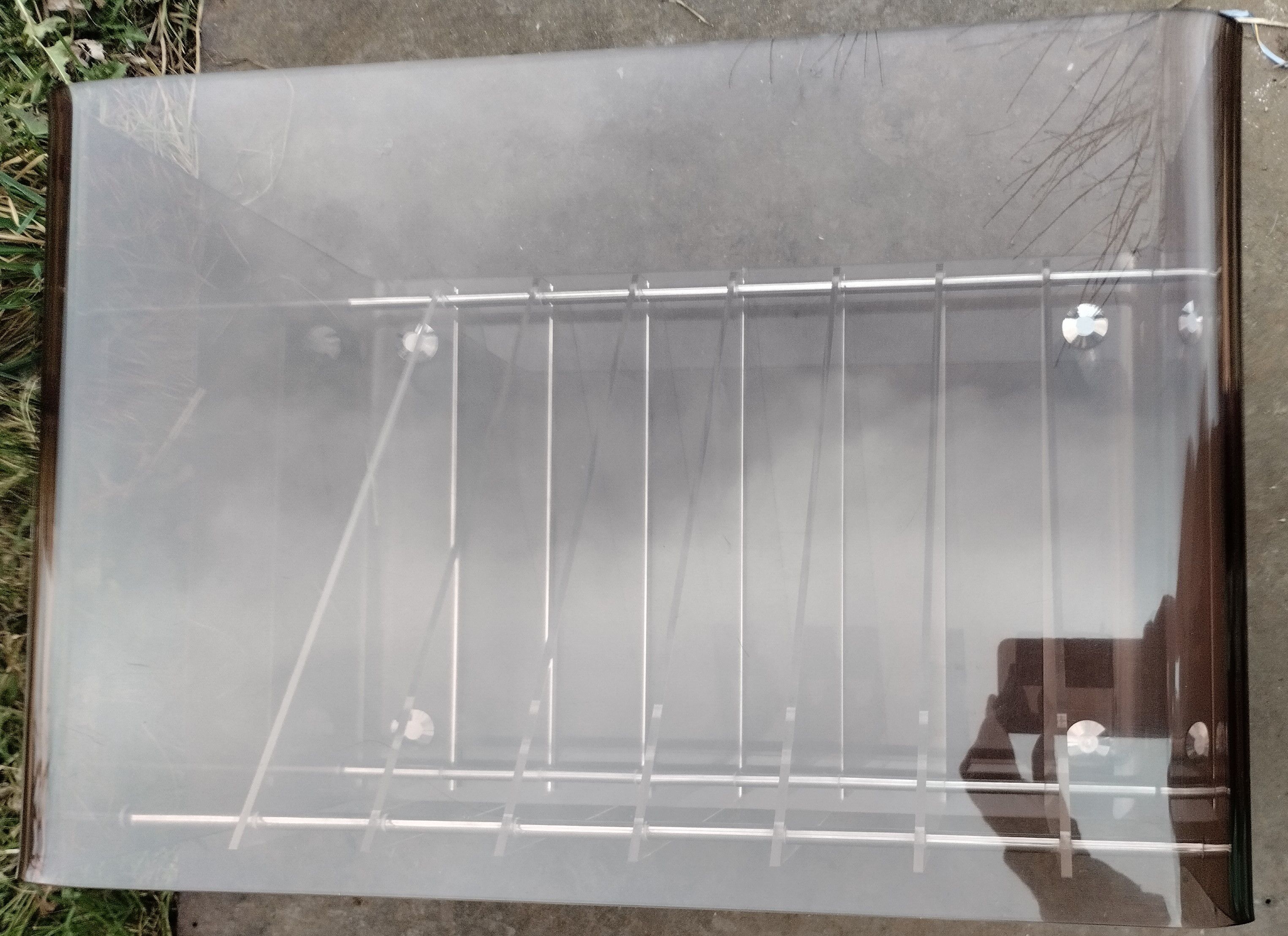 Coffee table with wheels, vinyl range - Designer Michel Dumas