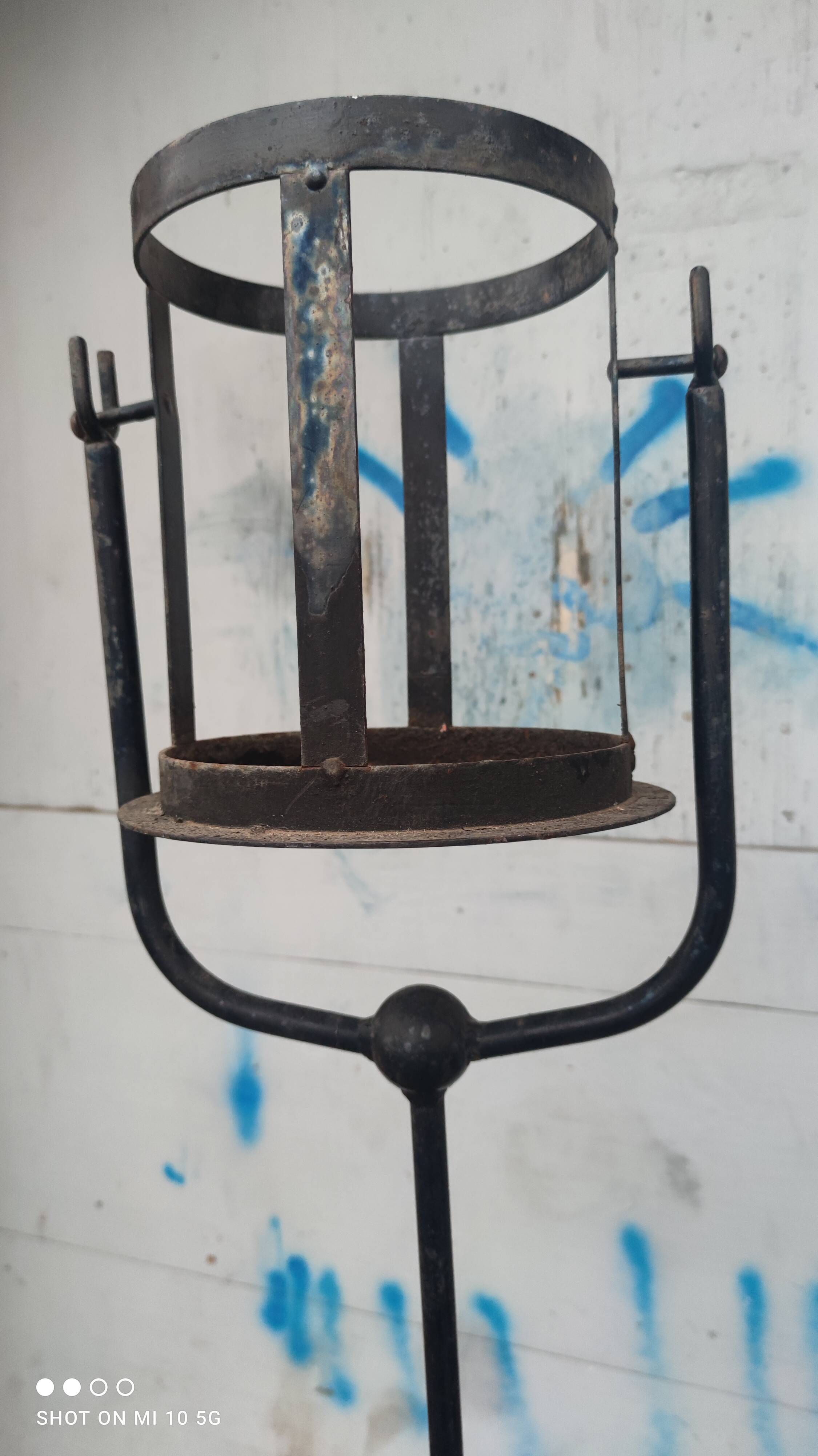 Medieval wrought iron flare