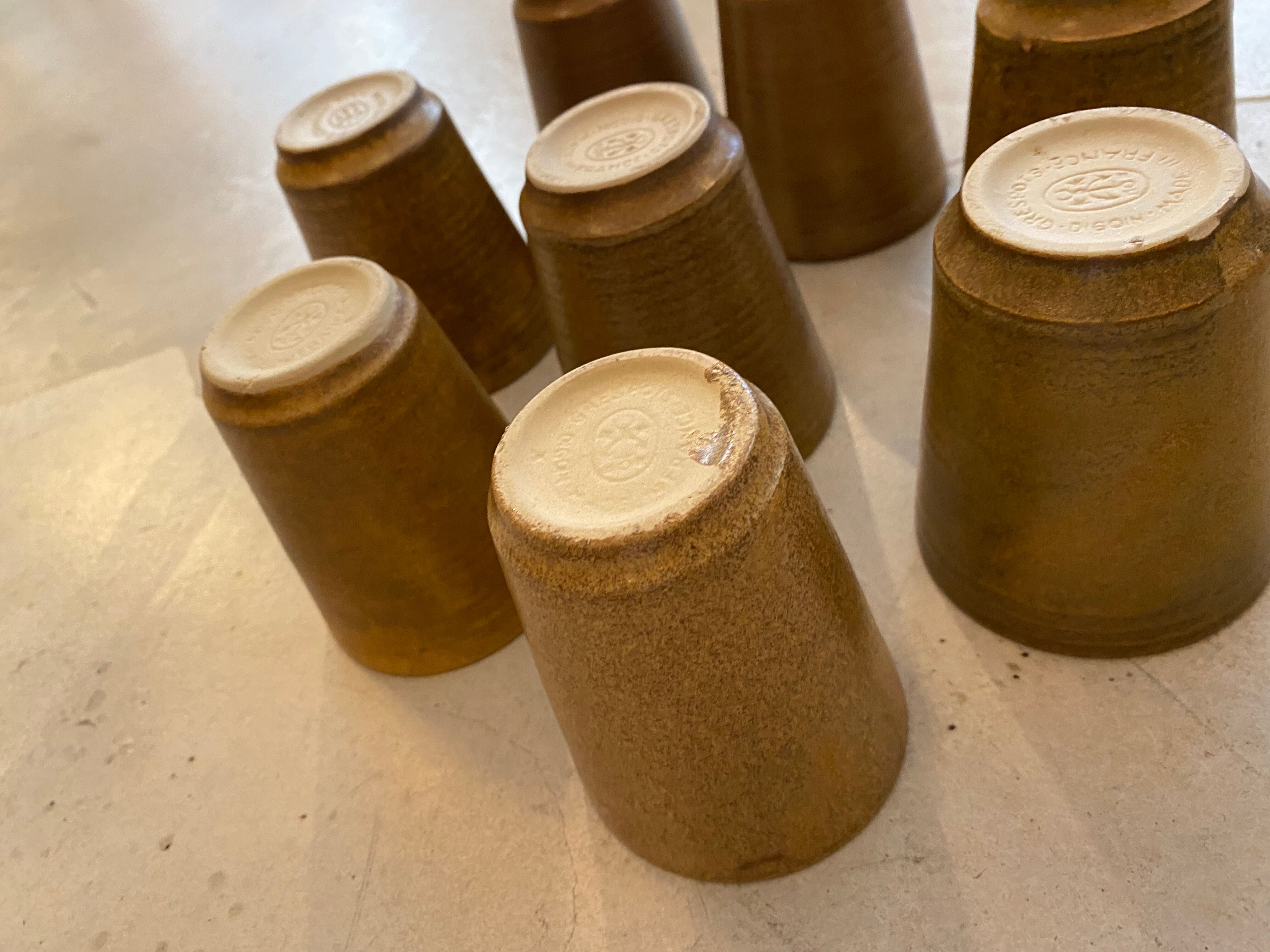 Digoin sandstone glasses