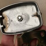 Chromed metal bathroom set