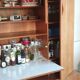 Large living room "Concorde" vintage 1970s Solid teak