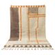 Modern brown Berber rug